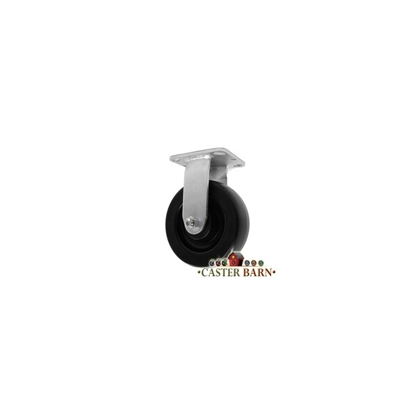 MEDIUM DUTY 5"X 2" POLYOLEFIN WHEEL, RIGID CASTER 650lbs Capacity